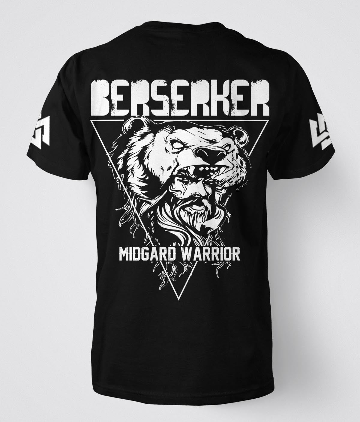 Berserker Midgard Warrior T-Shirt - See you in Valhalla