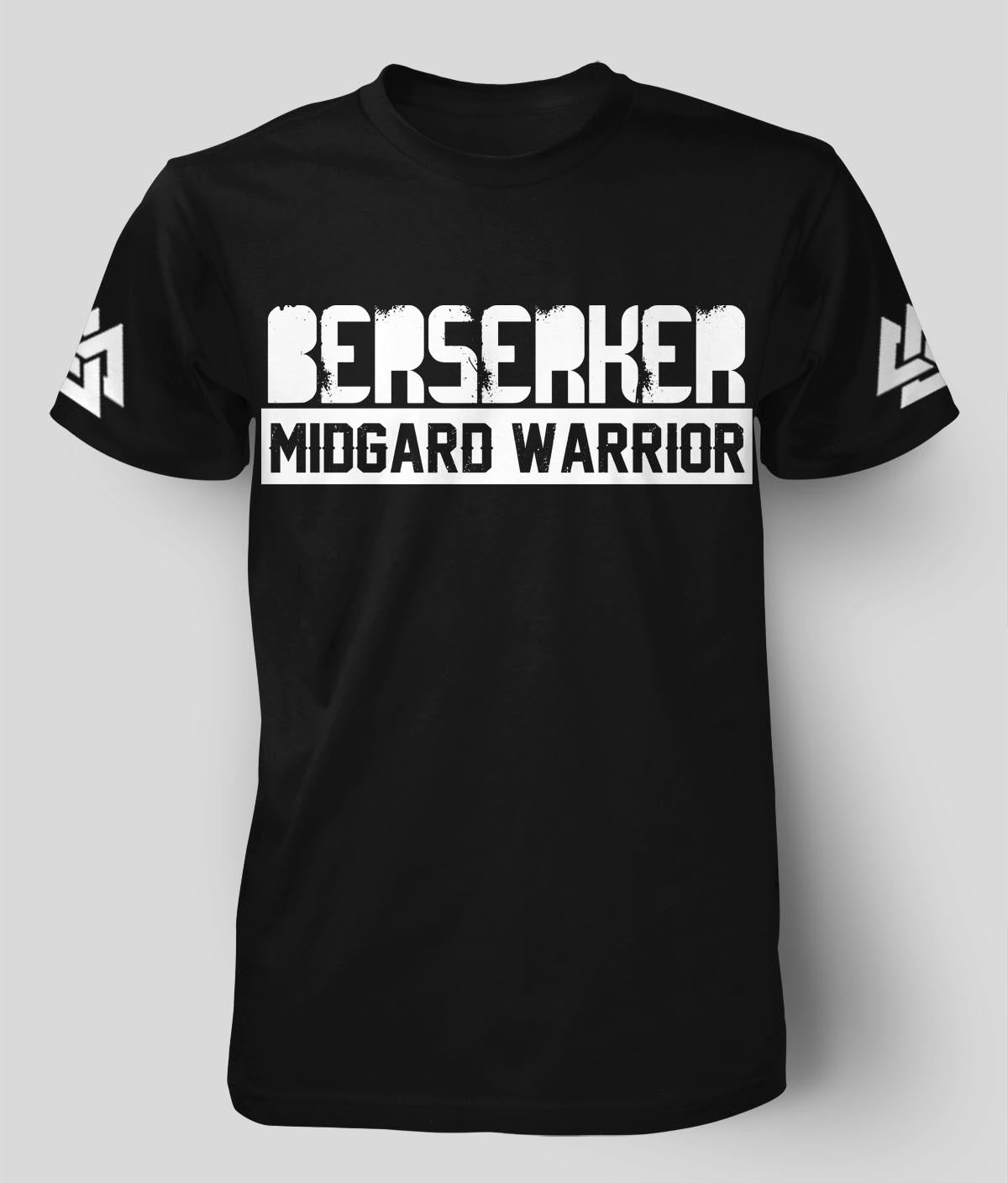 Berserker Midgard Warrior T-Shirt - See you in Valhalla