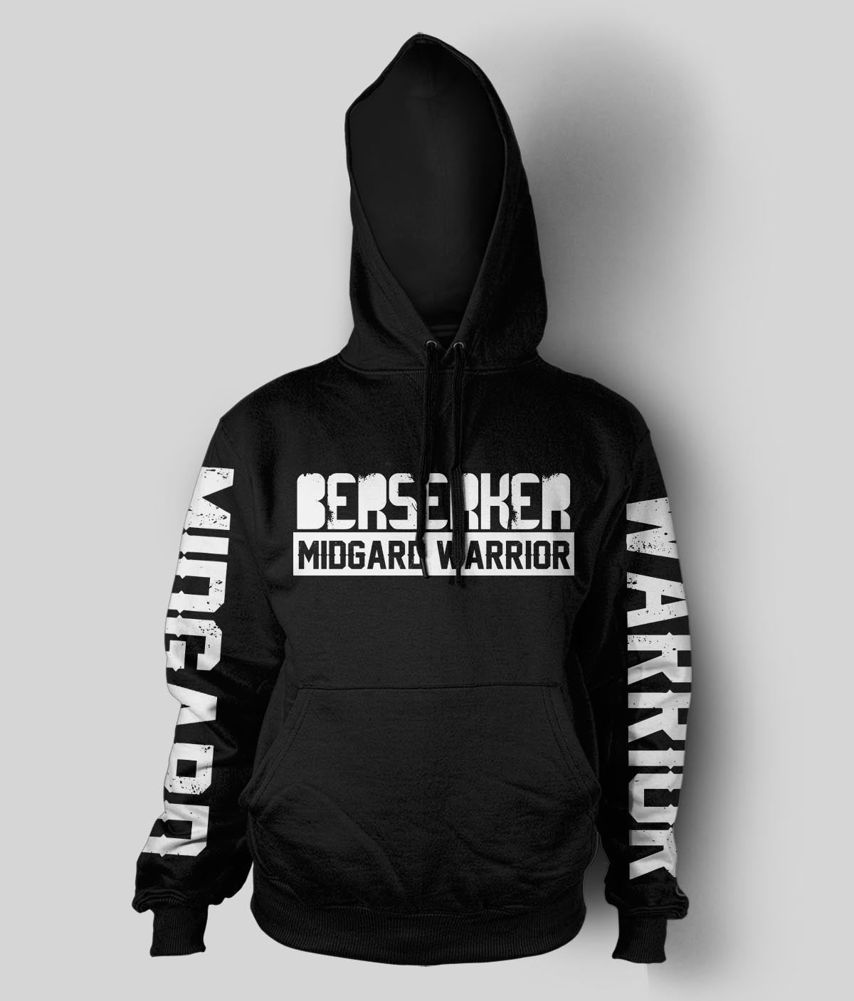 Berserker Hoodie MIDGARD WARRIOR