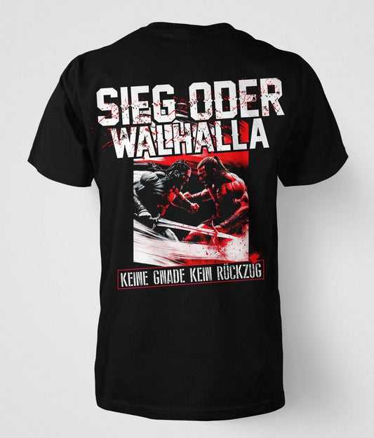 Sieg oder Walhalla T-Shirt - See you in Valhalla