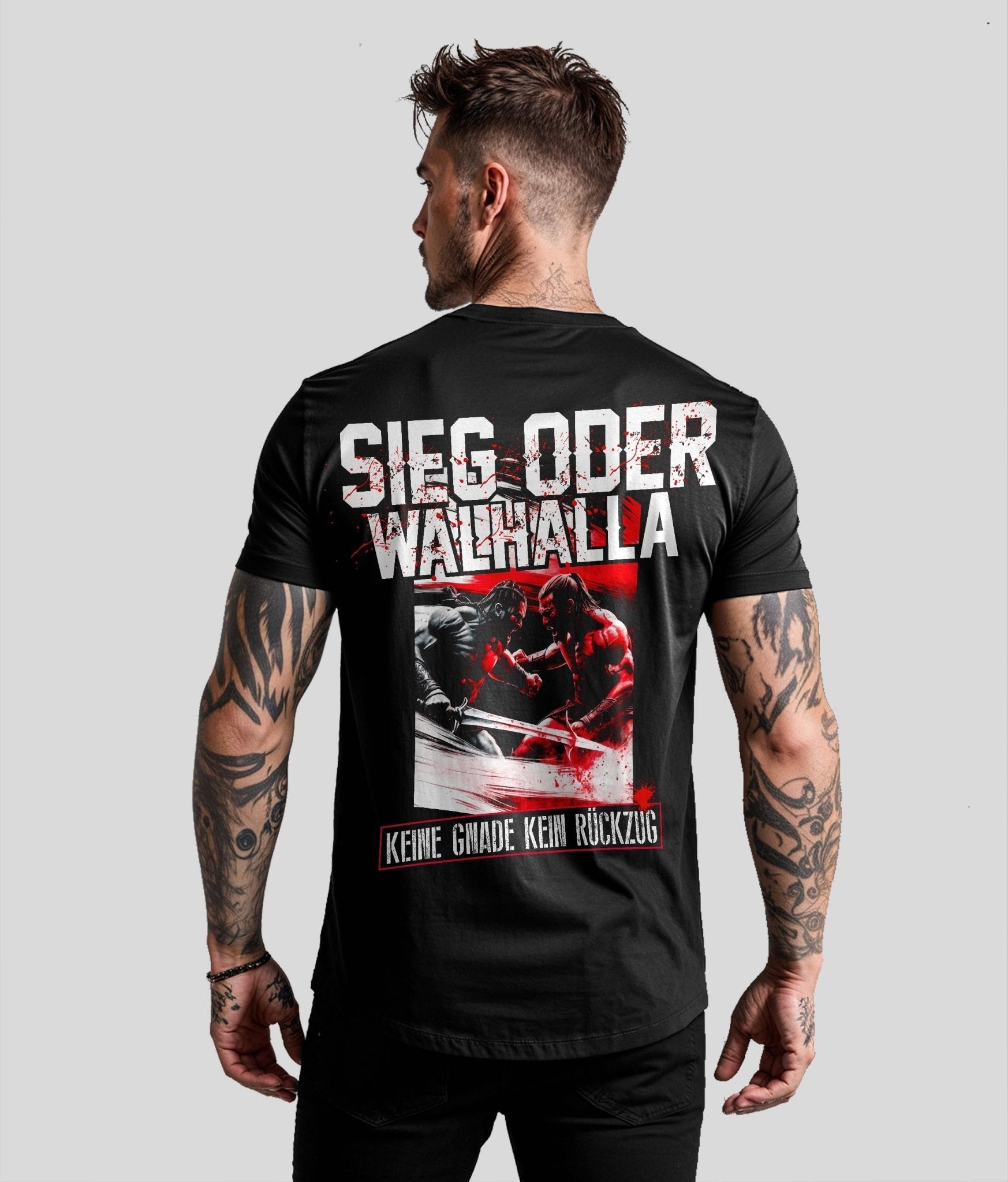 Sieg oder Walhalla T-Shirt - See you in Valhalla