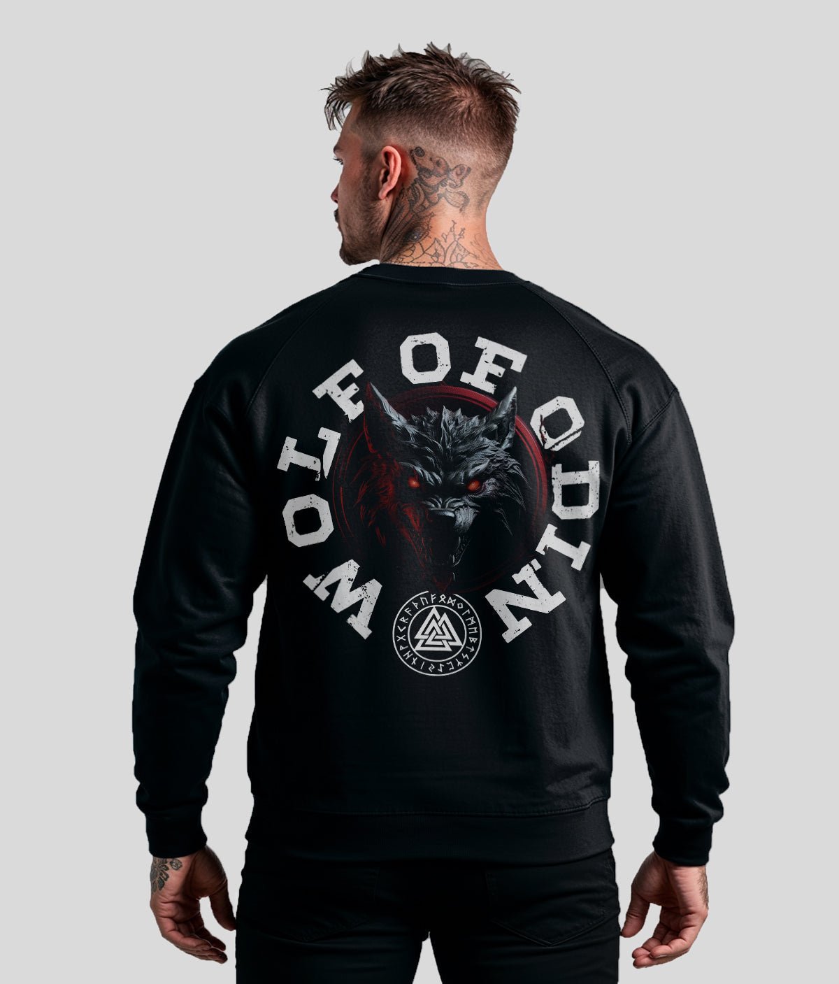 Wolf of Odin Sweater - See you in Valhalla