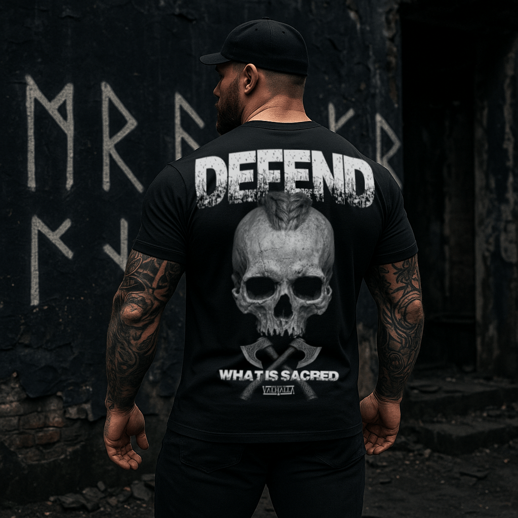 DEFEND what is sacred T-Shirt - See you in Valhalla