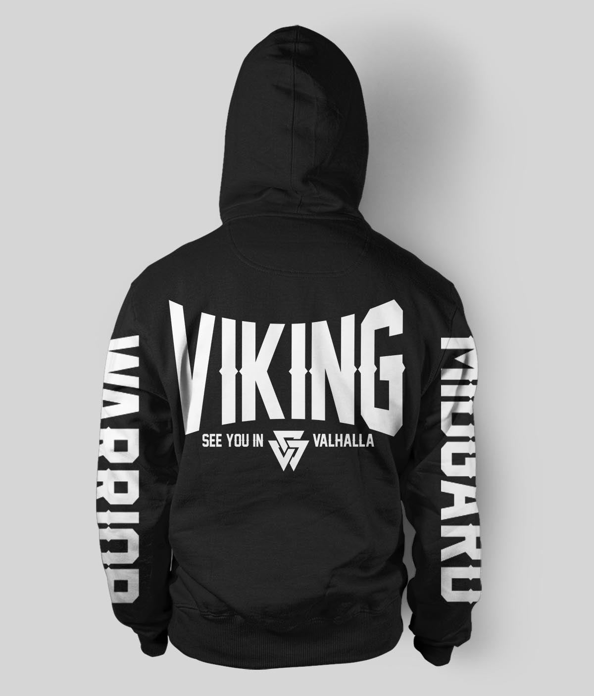 Big Viking Hoodie MIDGARD WARRIOR