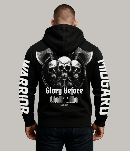 Glory Before Valhalla Sweatjacke - See you in Valhalla