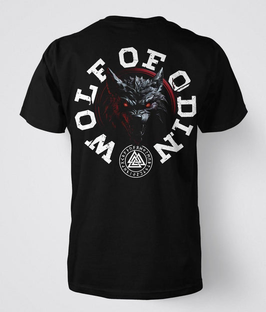 WOLF OF ODIN T-Shirt - See you in Valhalla